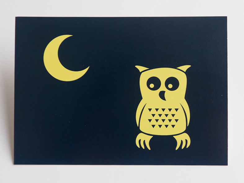 Kartenset Eule