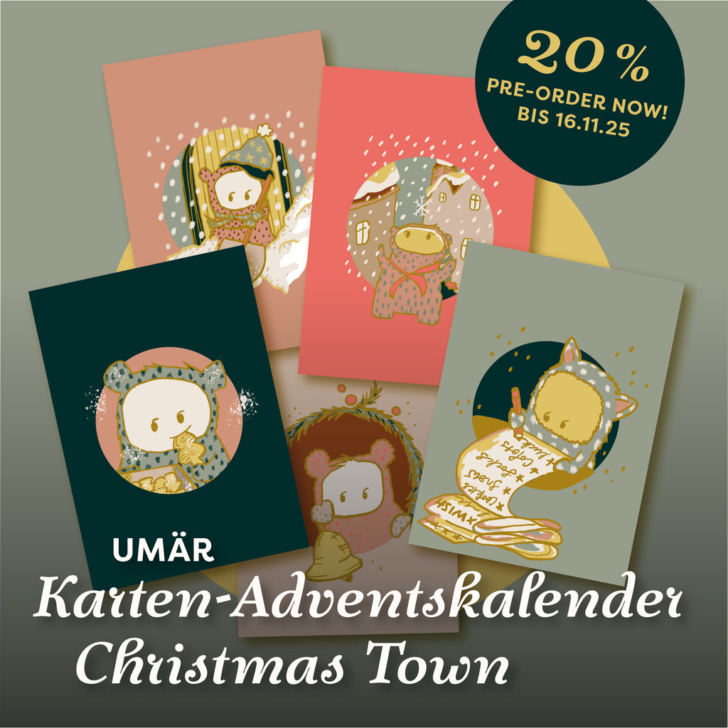 Kartenadventskalender Christmas Town