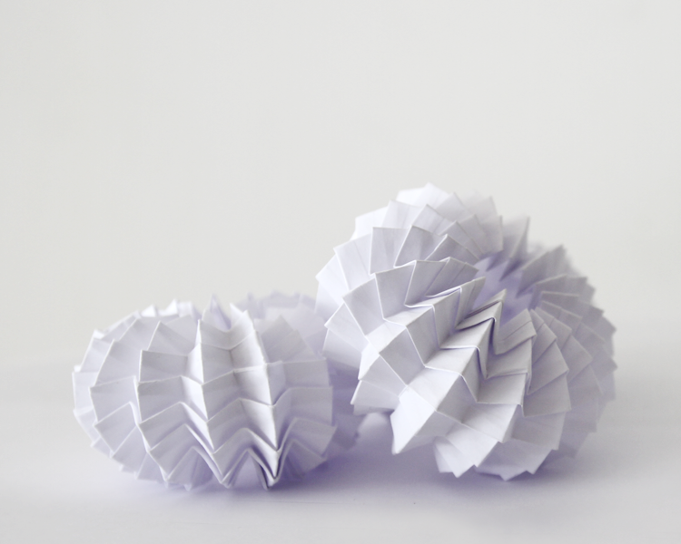 LED papierlicht origami organic handmade studio umaer 2