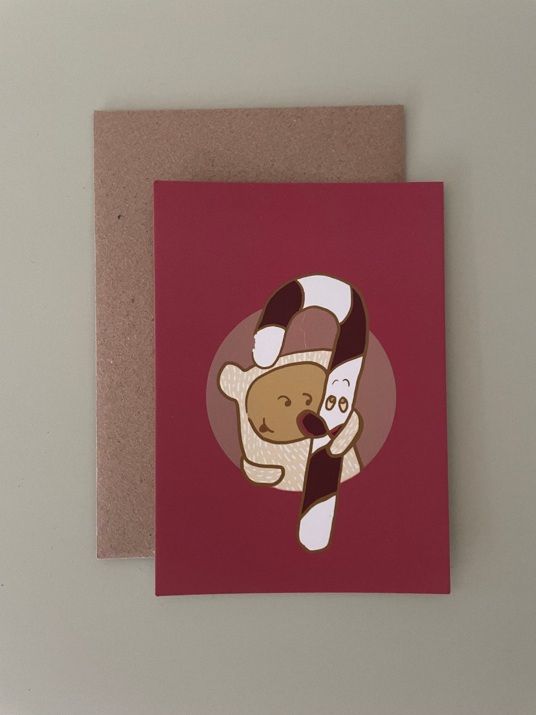 Postkarte Christmas Stocking UMAER