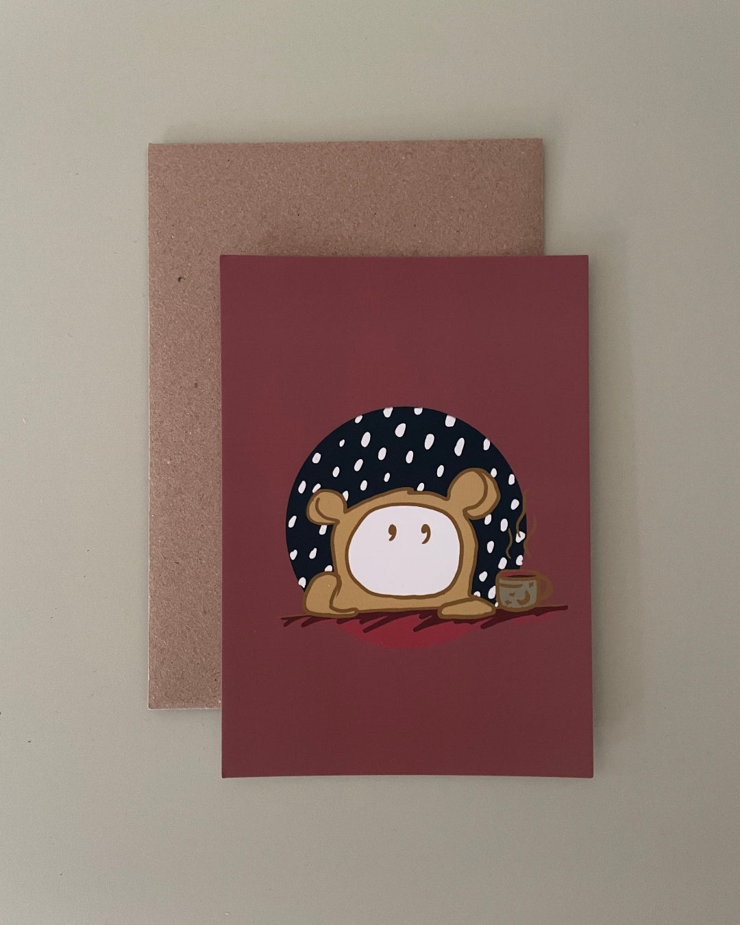 Postkarte Cozy Winterday studio umaer