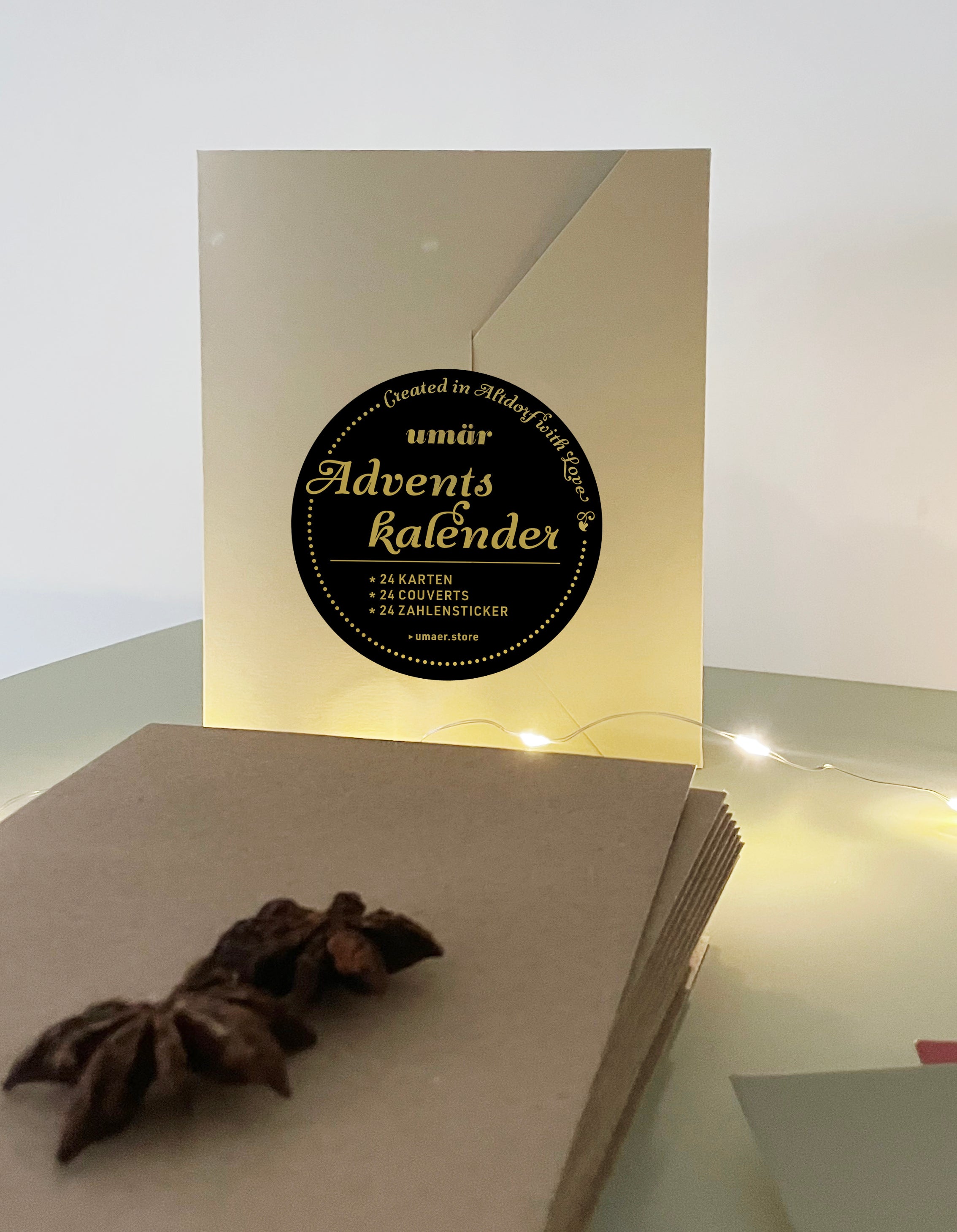 Kartenadventskalender Christmas Town