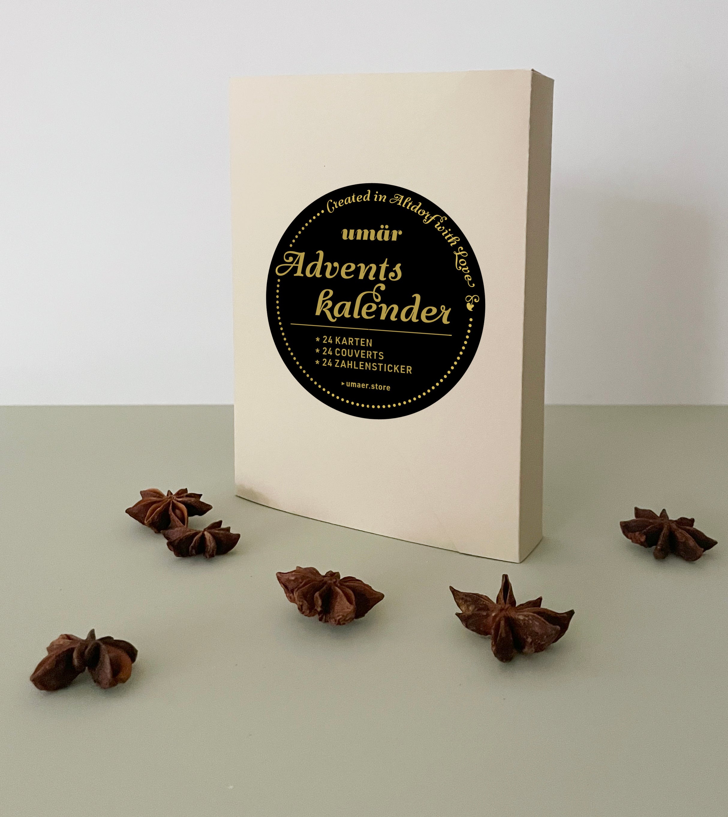 Kartenadventskalender Christmas Time