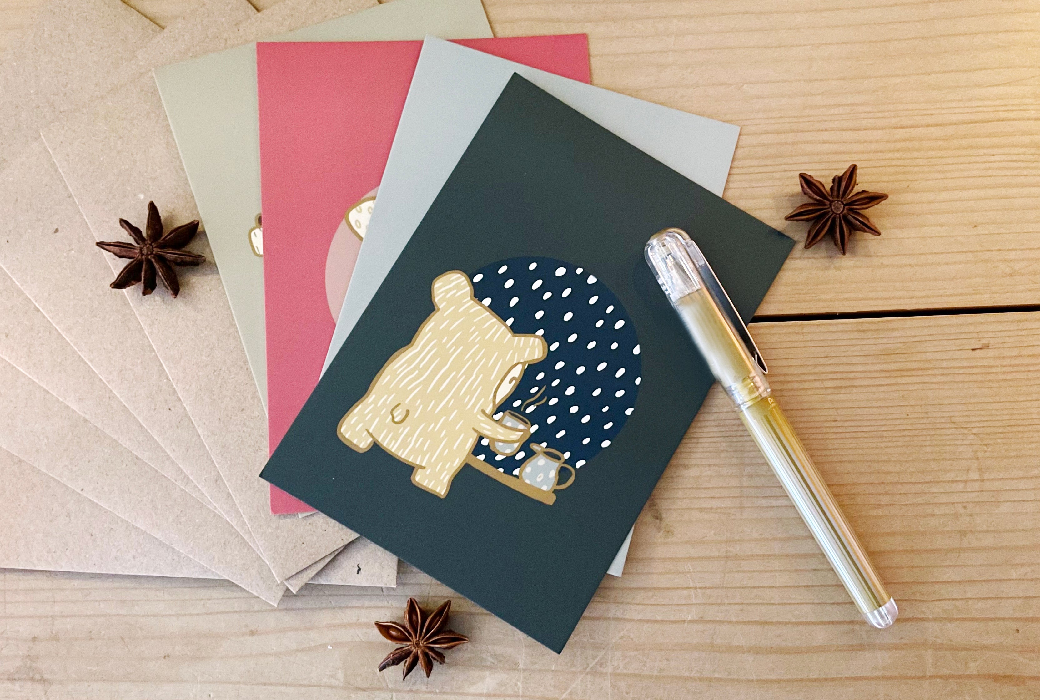 Kartenadventskalender Christmas Time