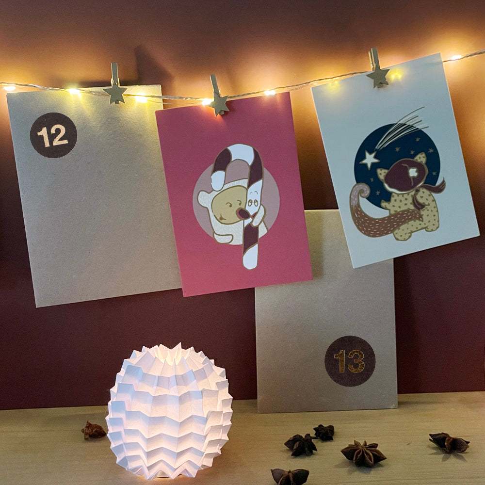 Karte Shooting Star in the Sky