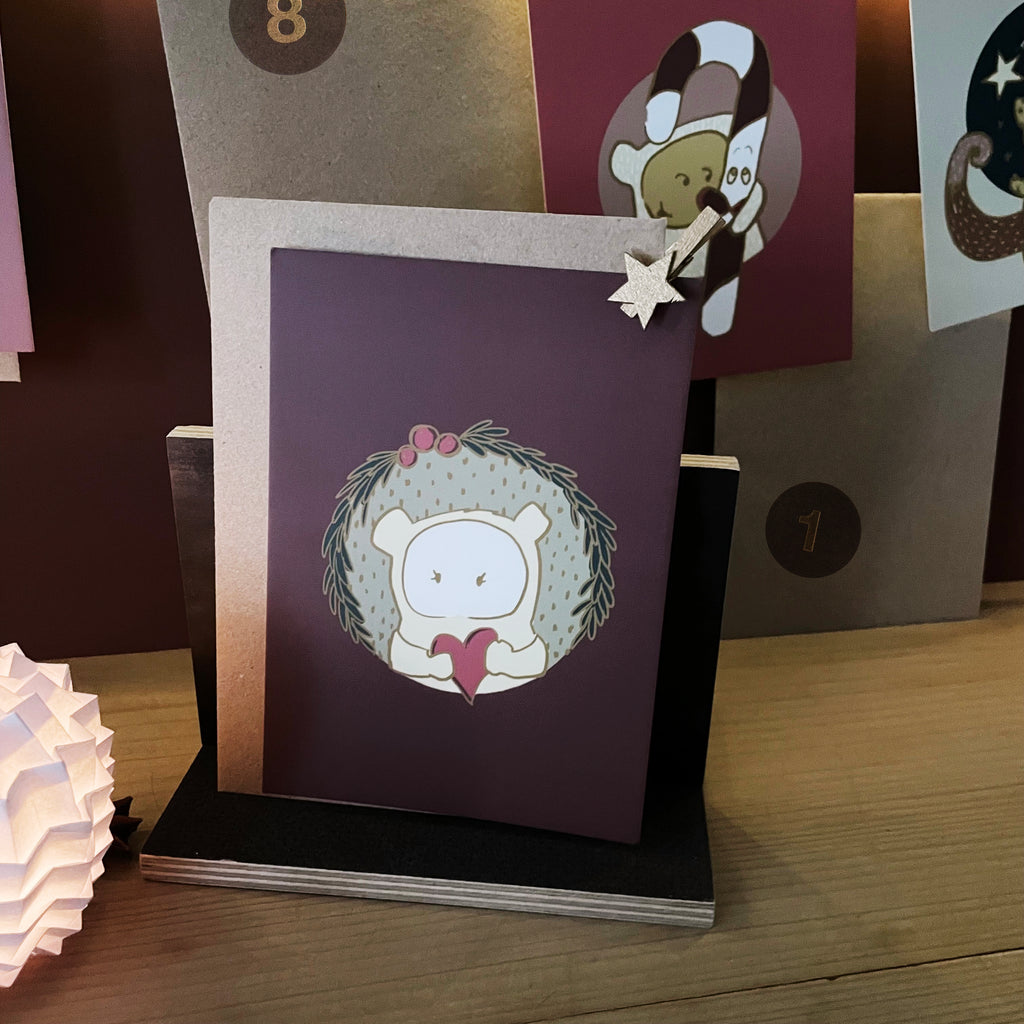 Karte Meet under the Mistletoe