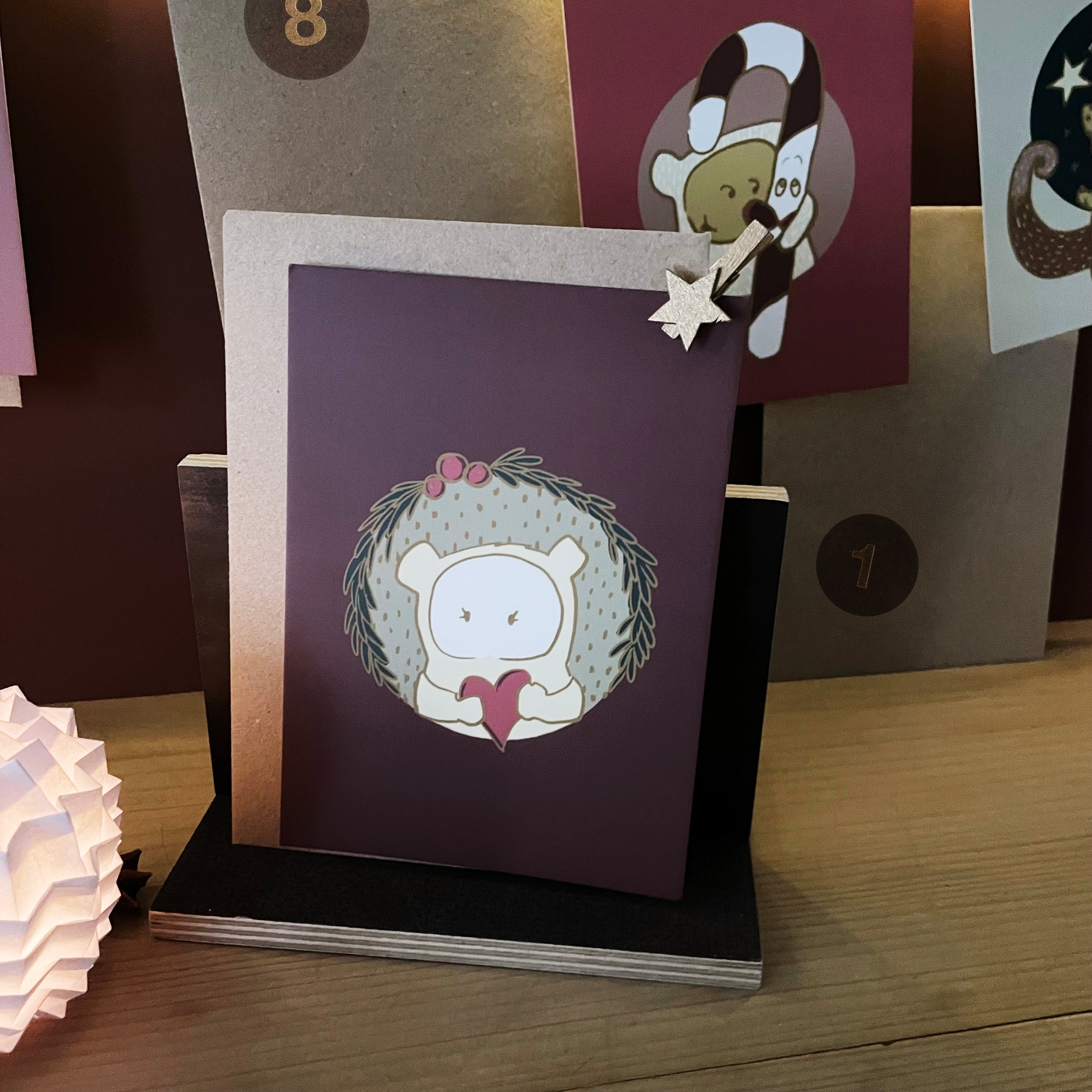 Karte Meet under the Mistletoe