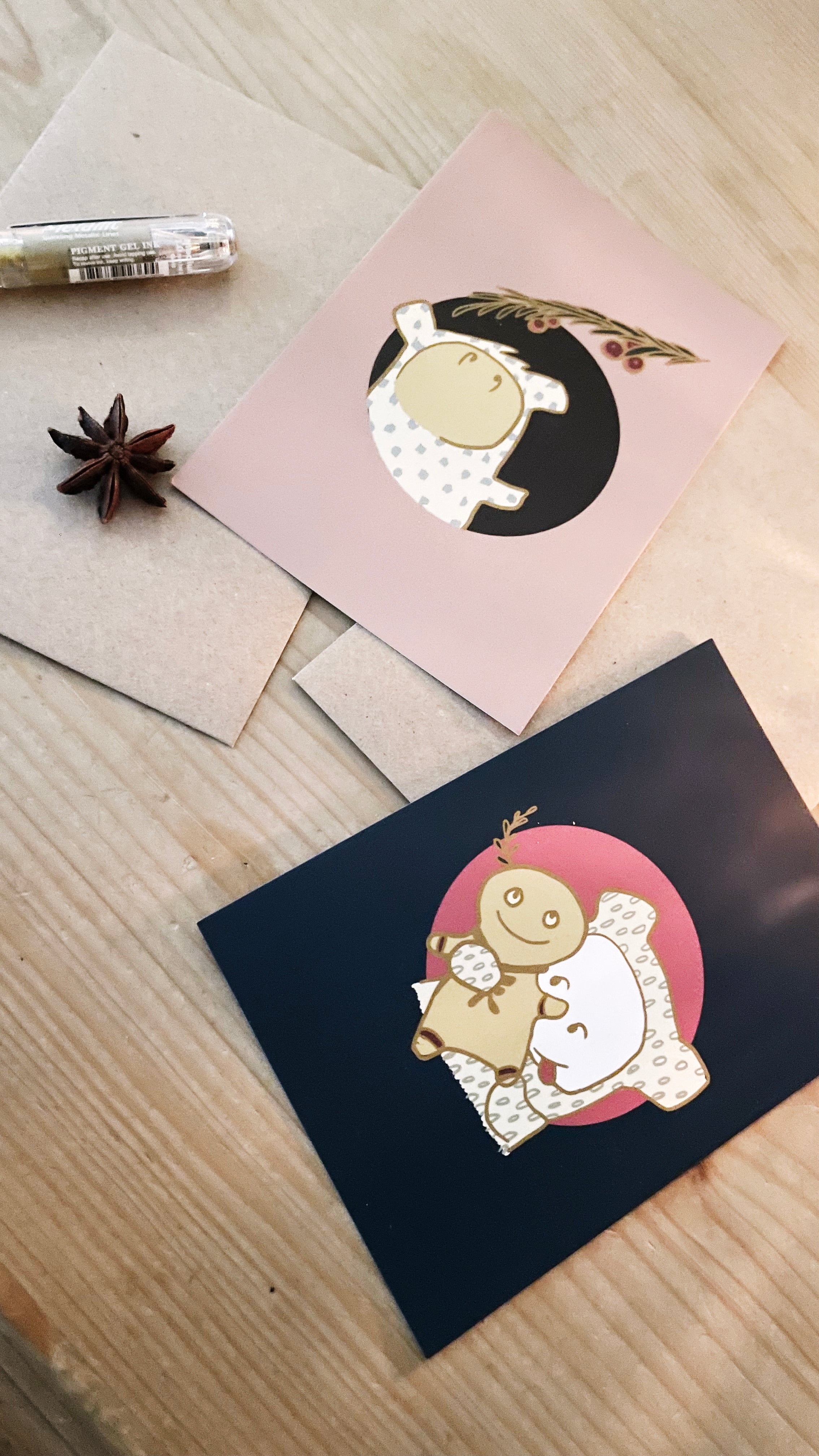 Karte Gingerbreadman