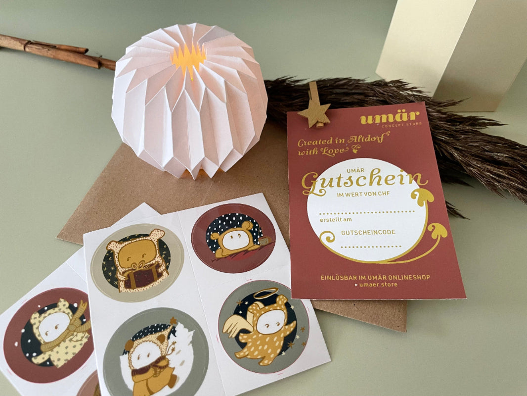 geschenkschachtel_origamilicht_gutschein mood weihnachten studio umaer
