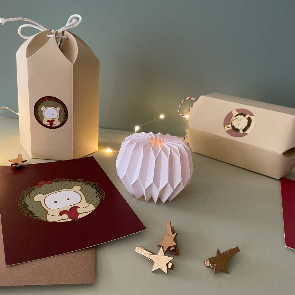 geschenkschachtel_origamilicht_mood weihnachten studio umaer