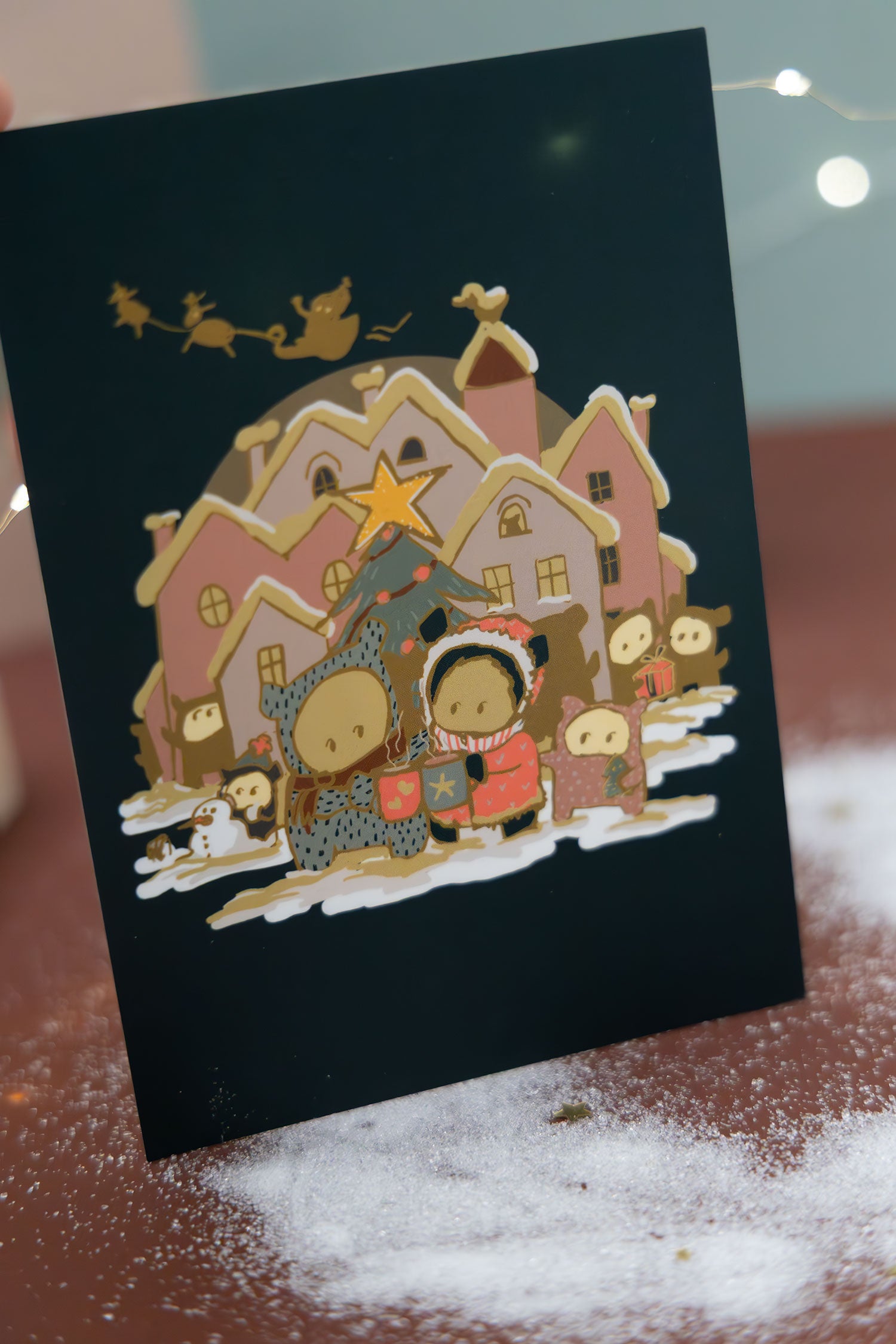 Kartenadventskalender Christmas Town