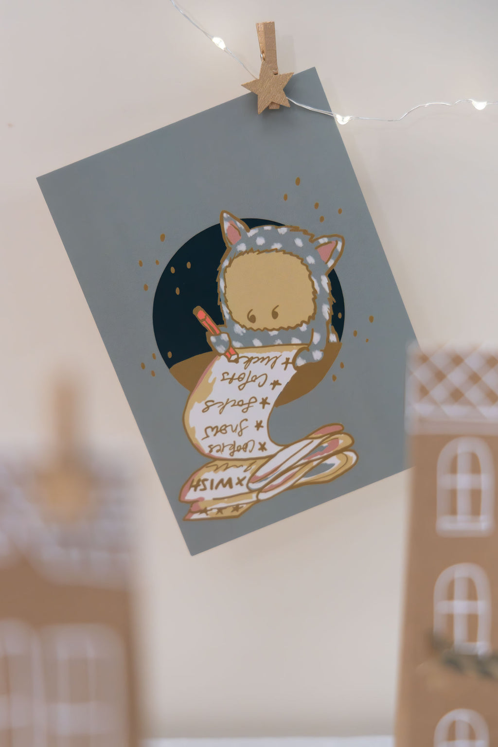 Kartenadventskalender Christmas Town