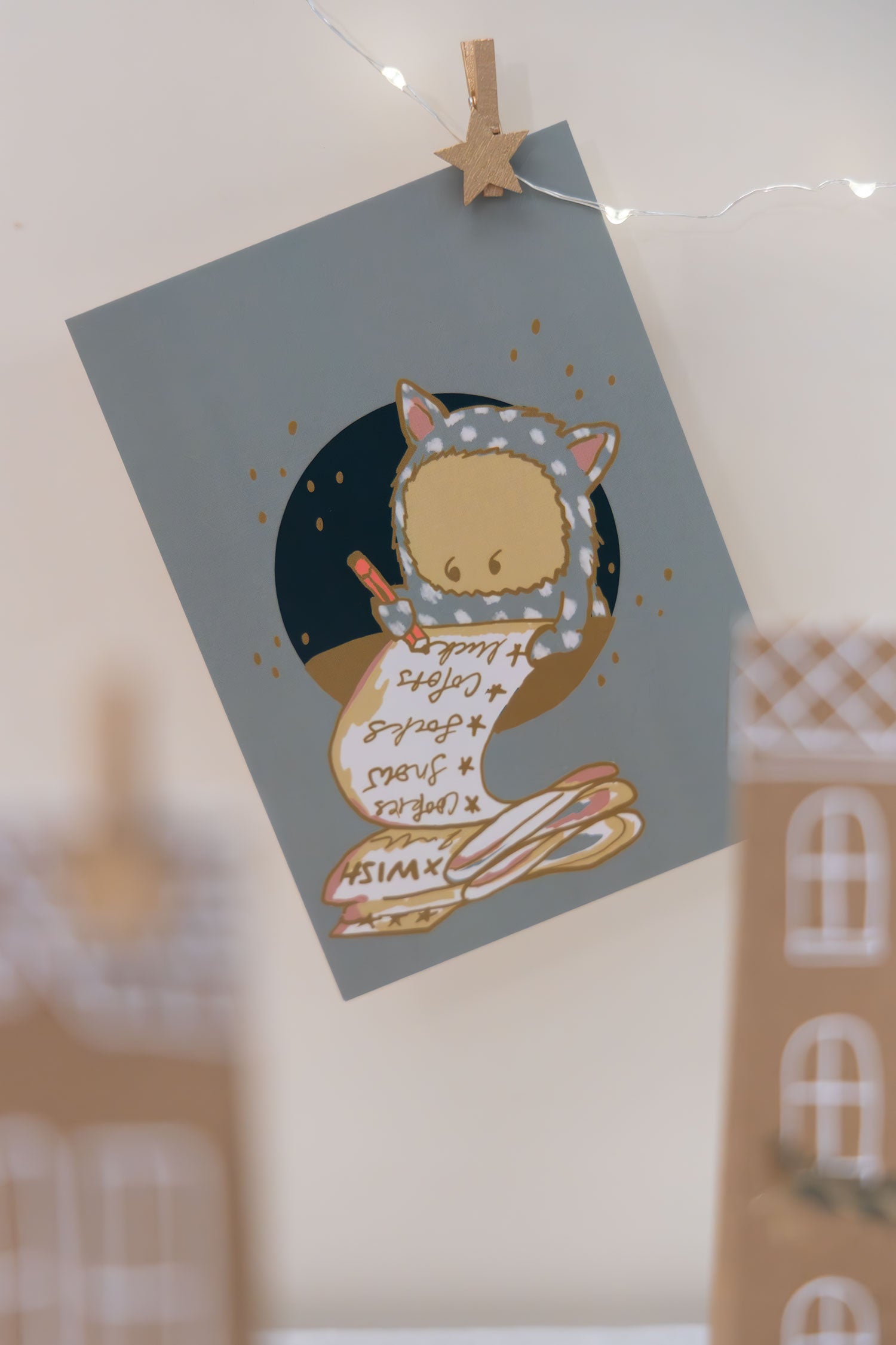 Kartenadventskalender Christmas Town