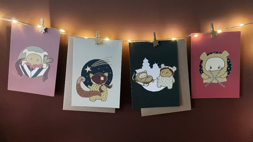 kartenadventskalender umaer christmas time 2