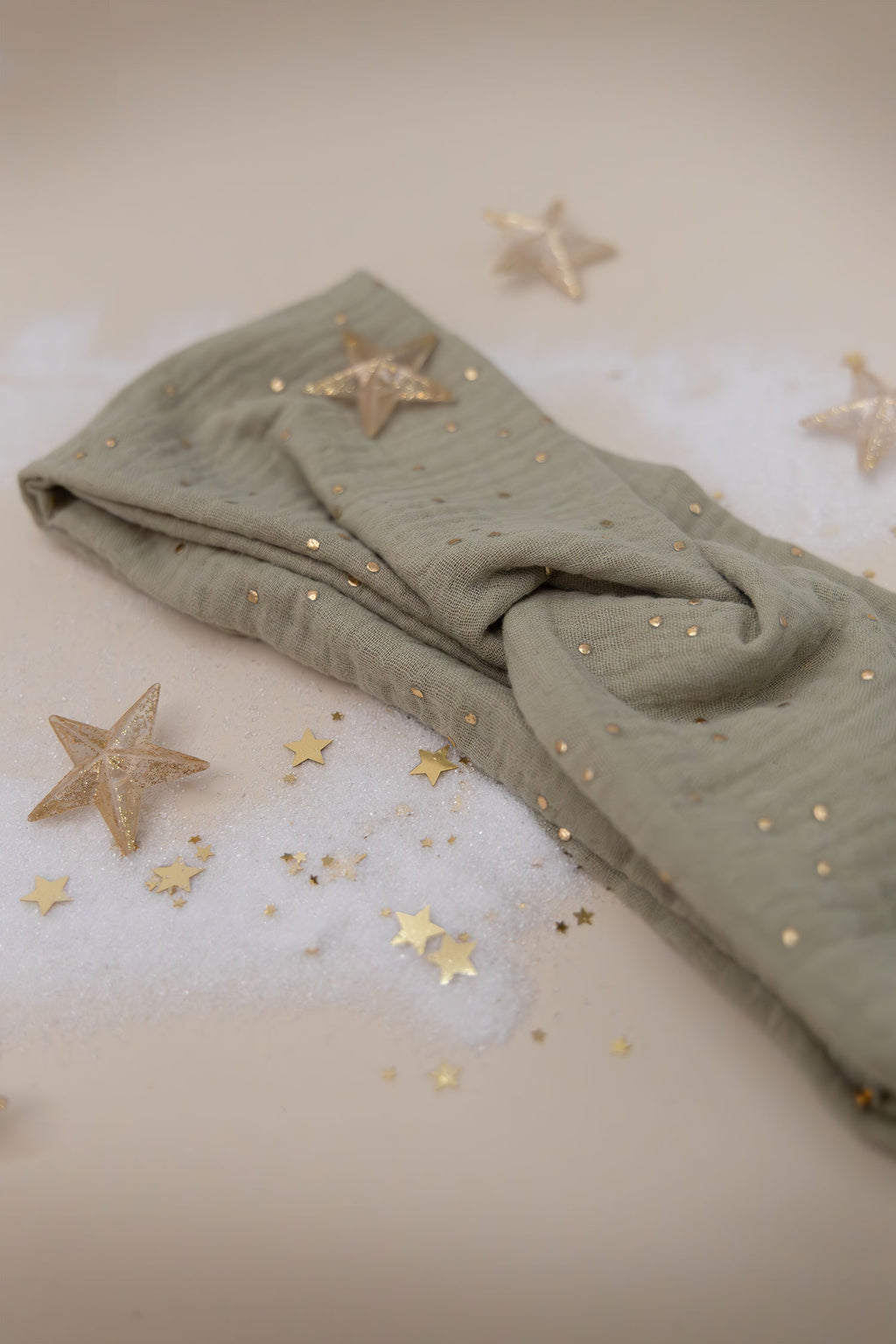 Knotenstirnband Leaf Stars