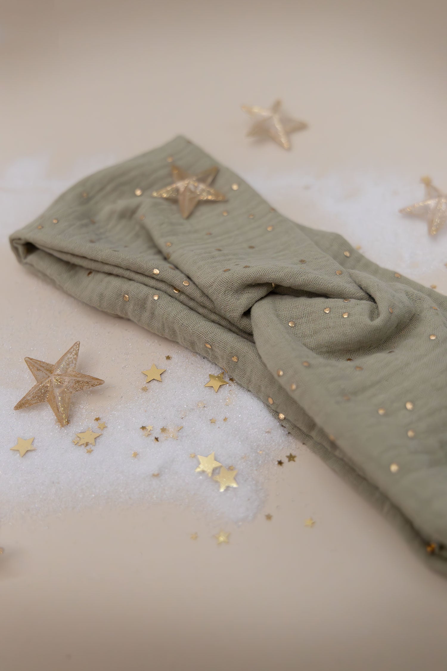 Knotenstirnband Leaf Stars