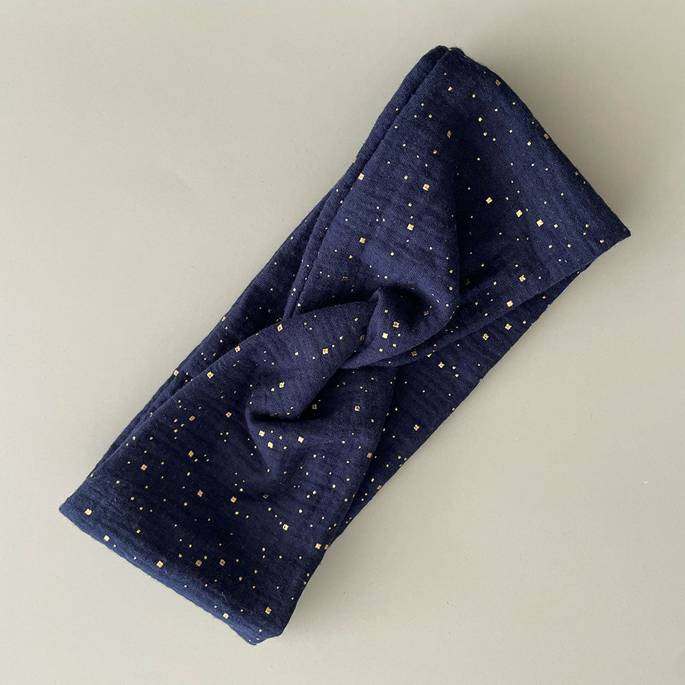 Knotenstirnband Midnight Stars