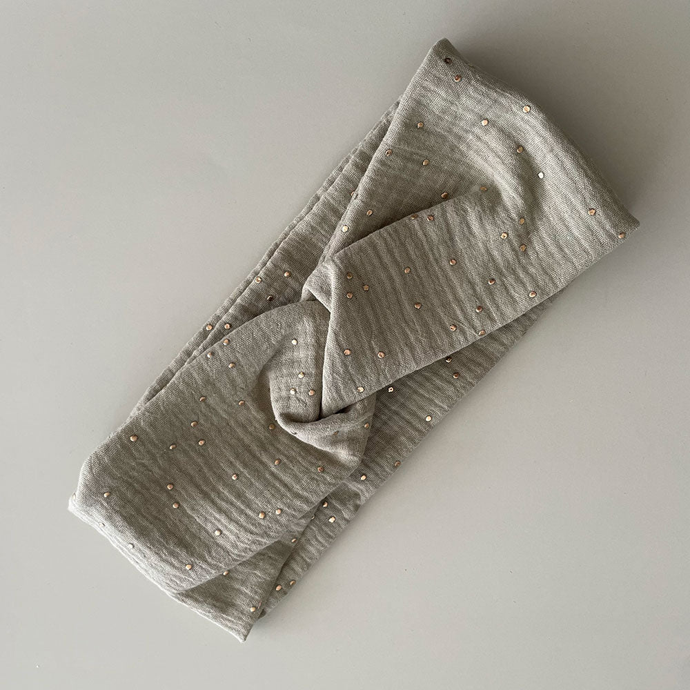 Knotenstirnband Leaf Stars