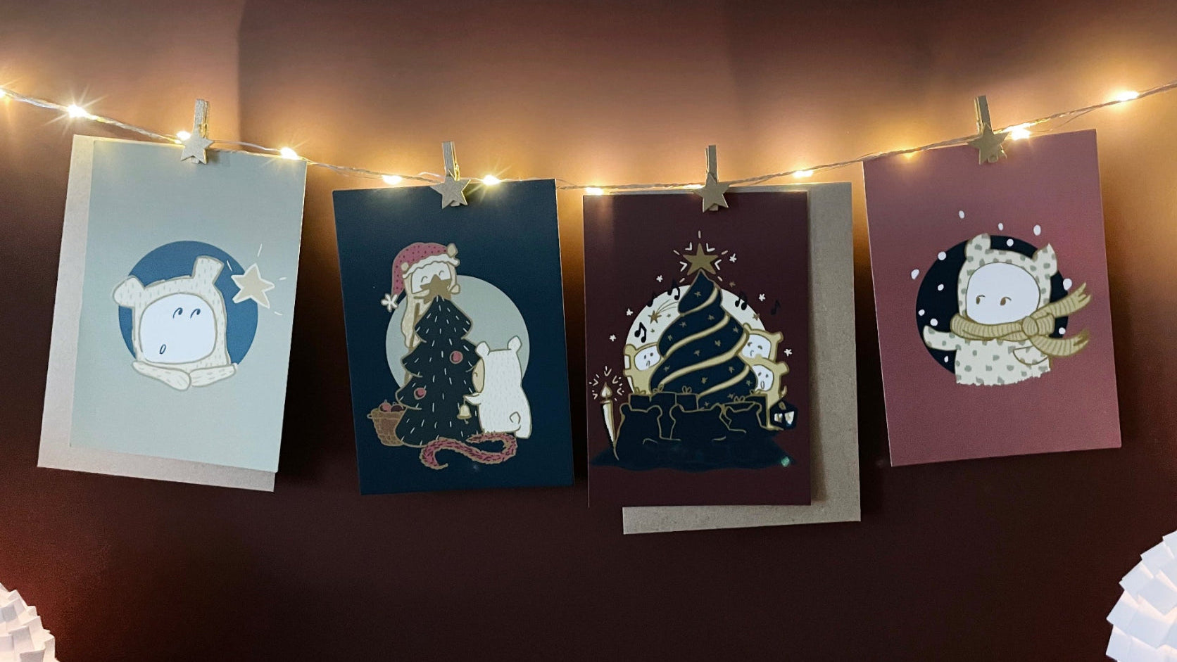 postkarten kartenadventskalender studio umaer