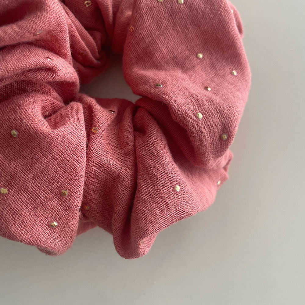Scrunchie Jumbo Summer Rose Gold