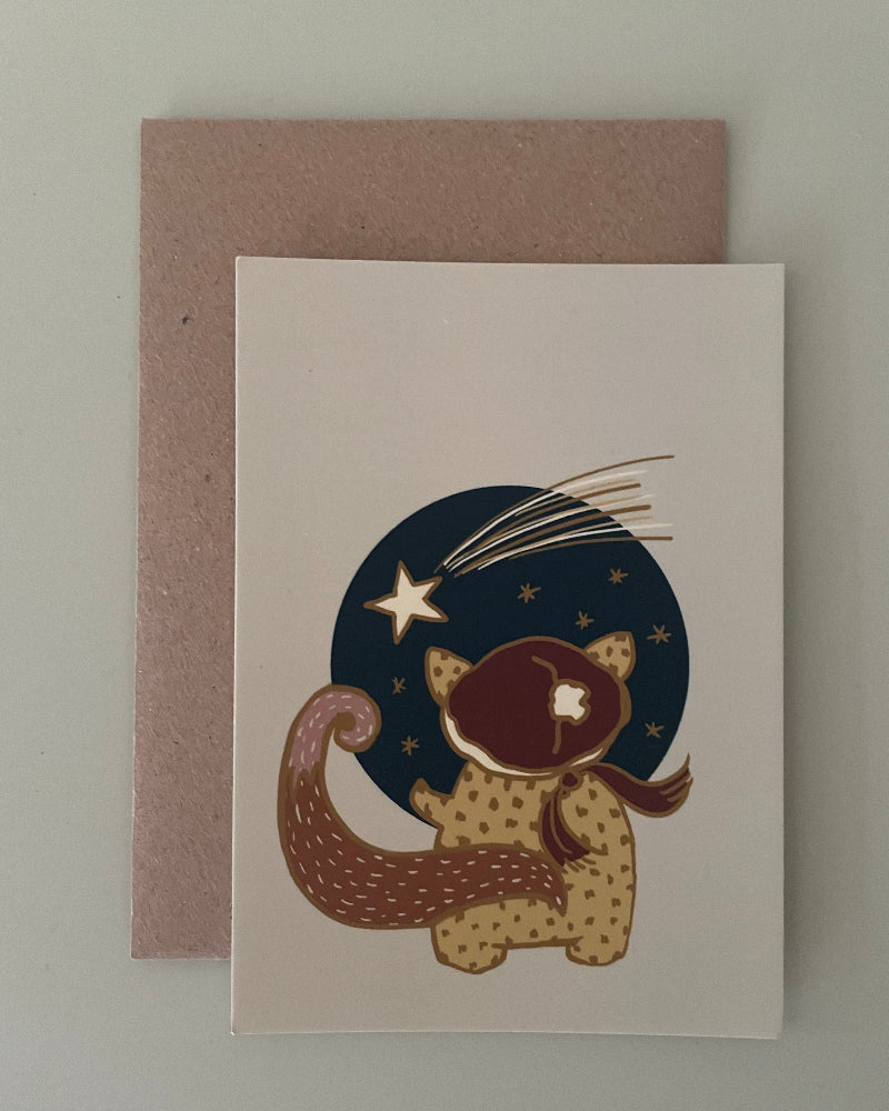 weihnachtskarte_Shooting_Star_in_the_Sky