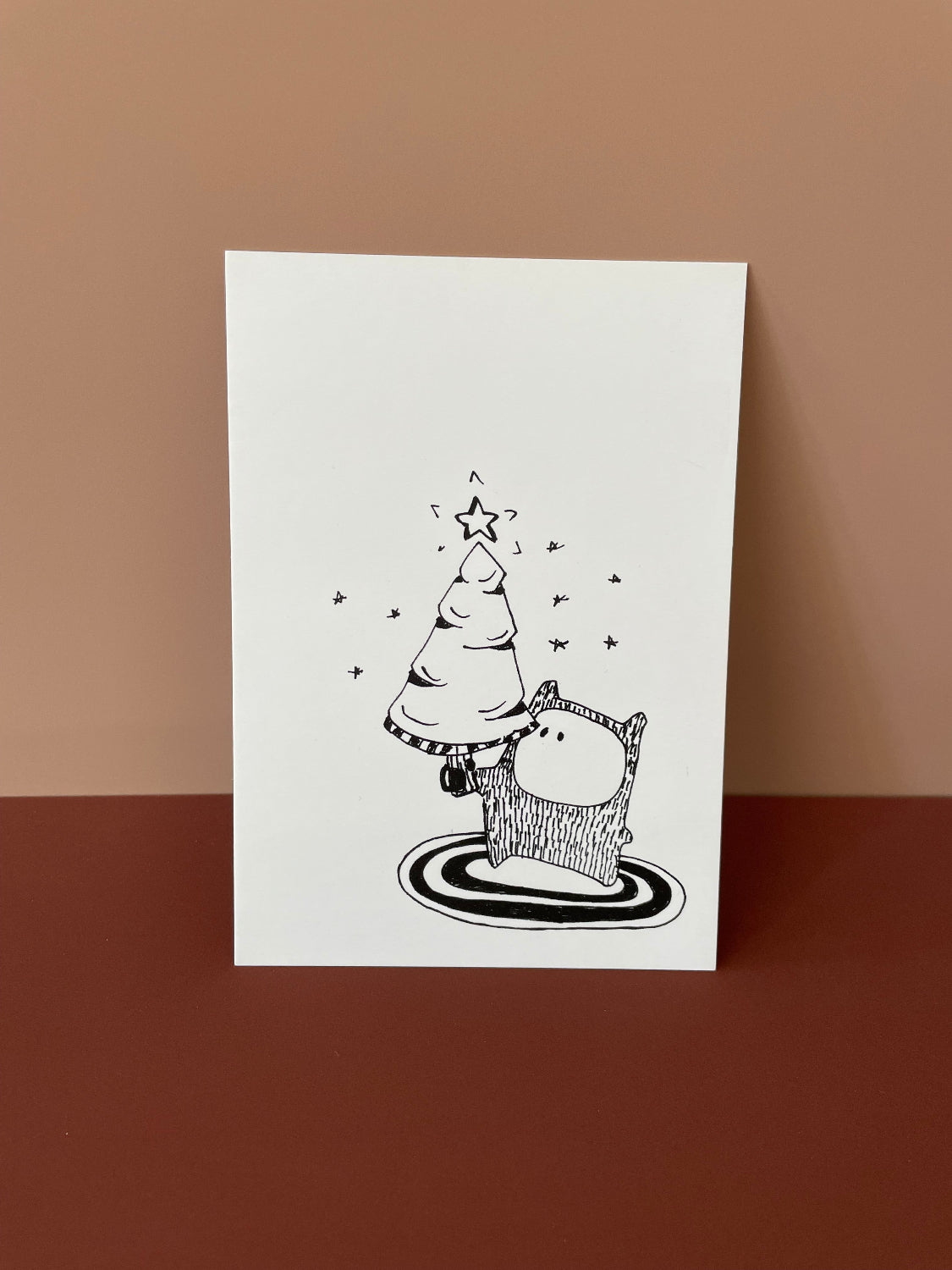 weihnachtskarte o tannenbaum character design studio umaer