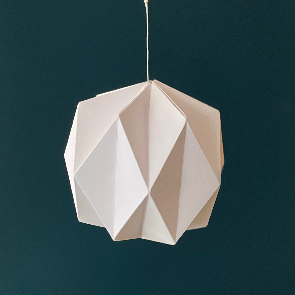 weihnachtskugel origami flocke studio umaer 1